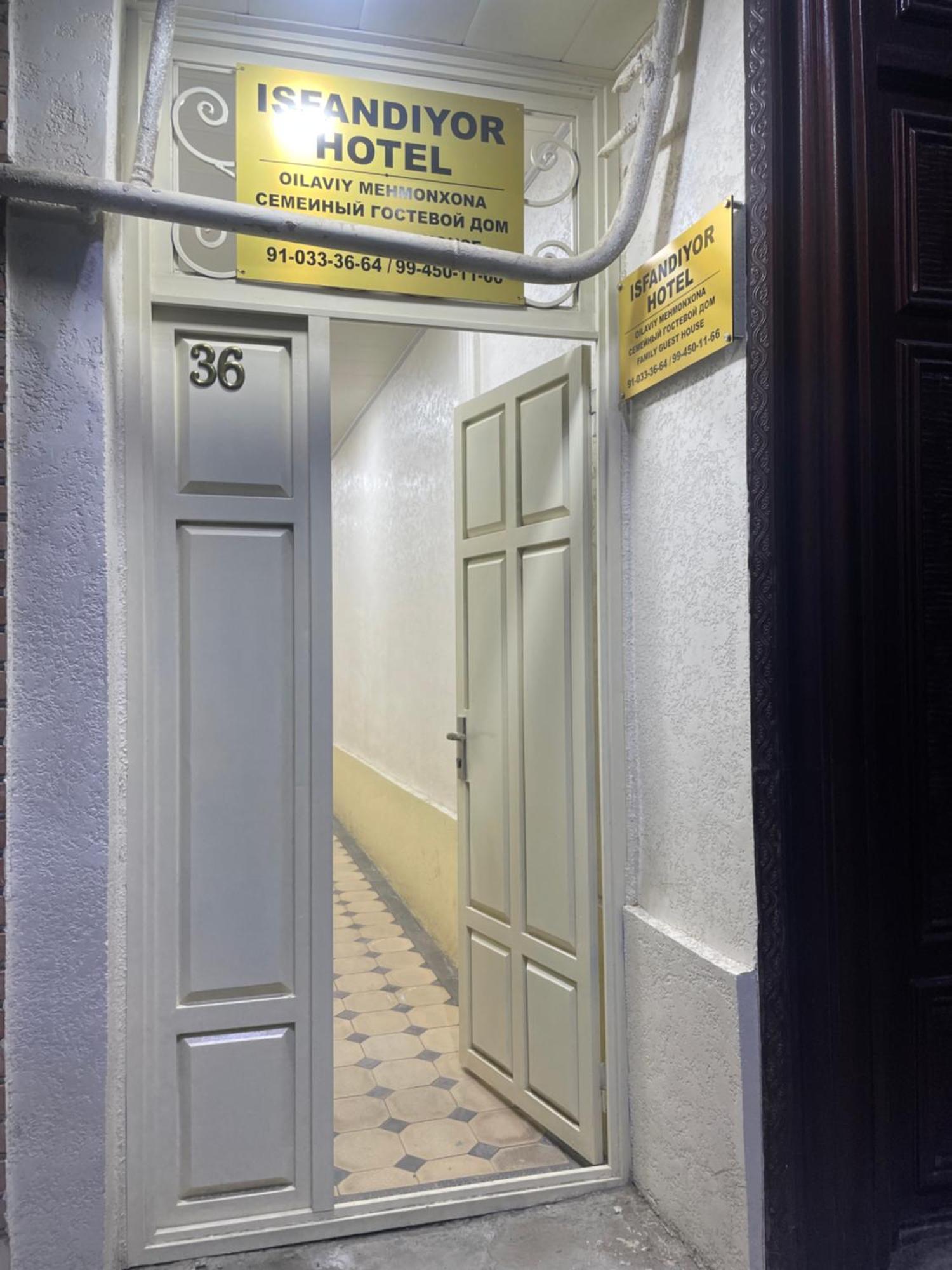 Isfandiyor Hotel Samarkand Eksteriør billede